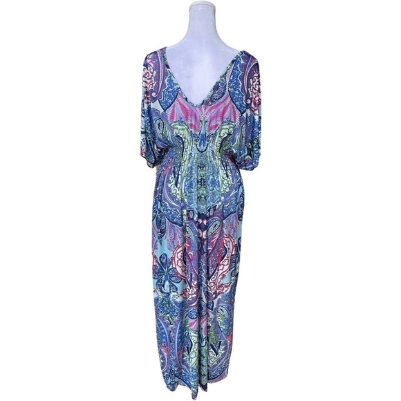 India Boutique Long Boho Maxi Dress OS - Picture 3 of 6